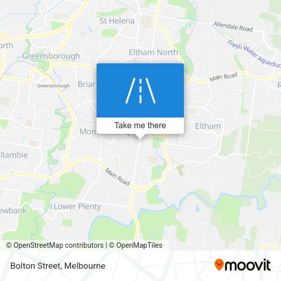 Bolton Street map