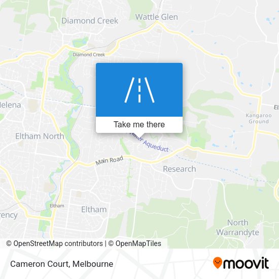 Cameron Court map