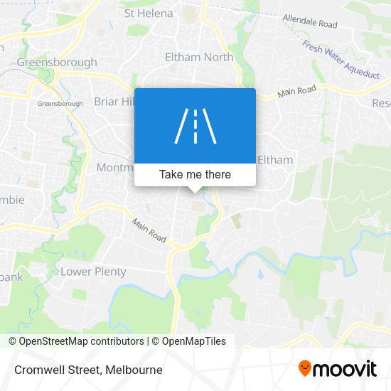 Cromwell Street map