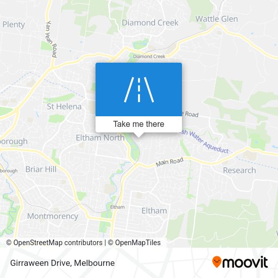 Girraween Drive map