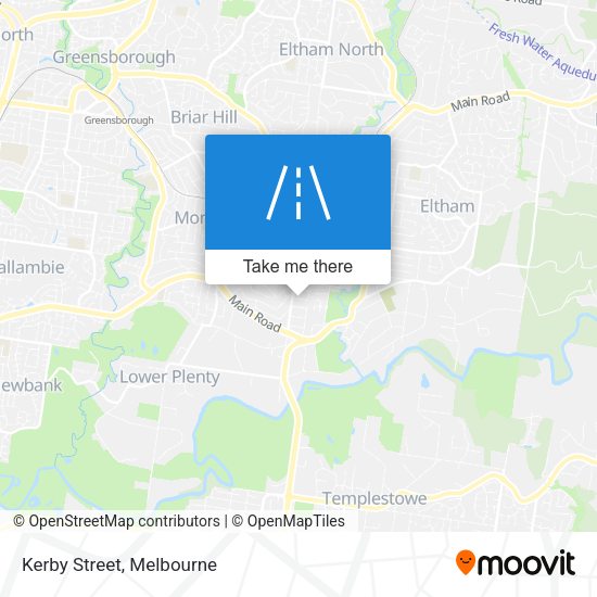 Kerby Street map