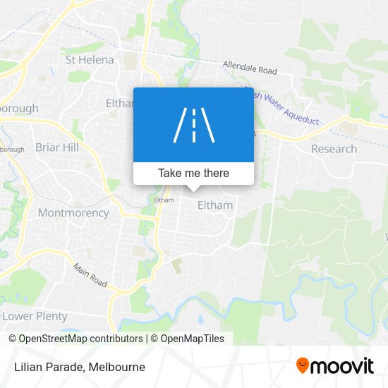 Lilian Parade map