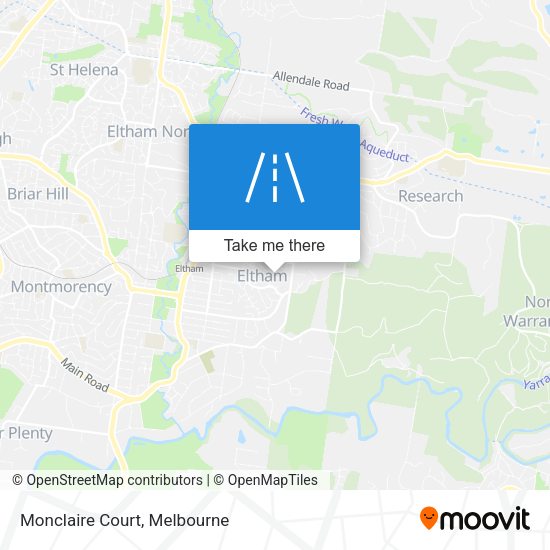 Monclaire Court map