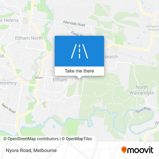 Nyora Road map