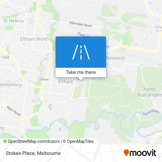 Stokes Place map