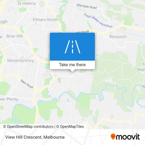 View Hill Crescent map