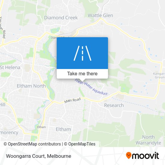 Woongarra Court map