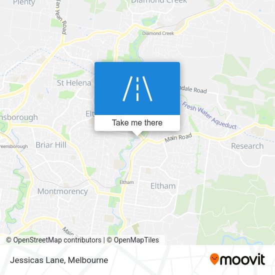 Jessicas Lane map