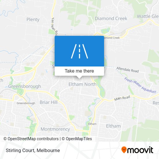 Stirling Court map
