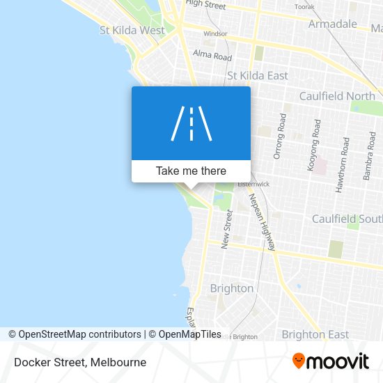 Docker Street map