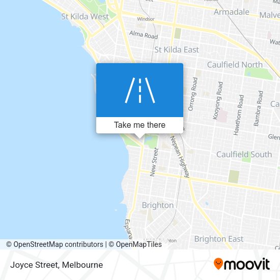 Joyce Street map