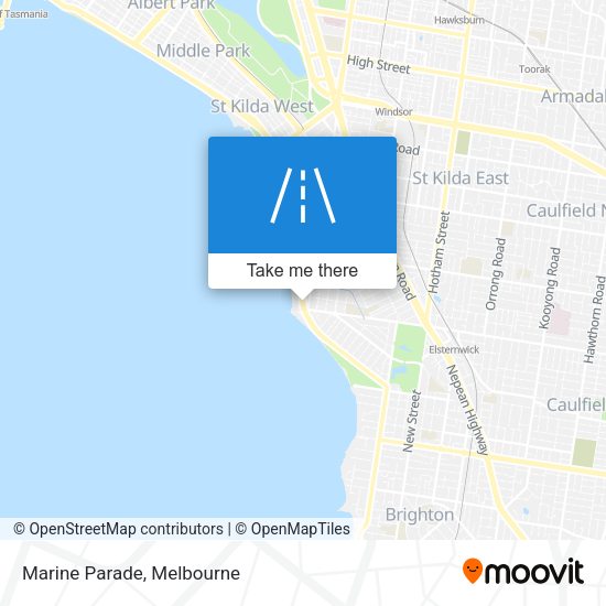 Marine Parade map