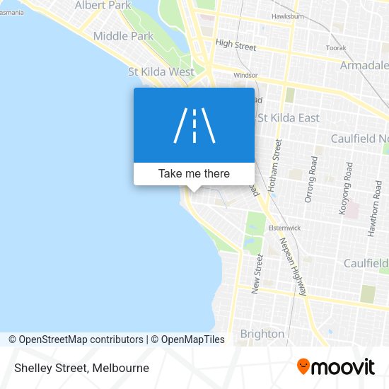 Shelley Street map