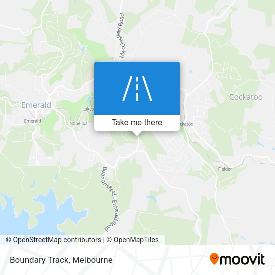 Boundary Track map