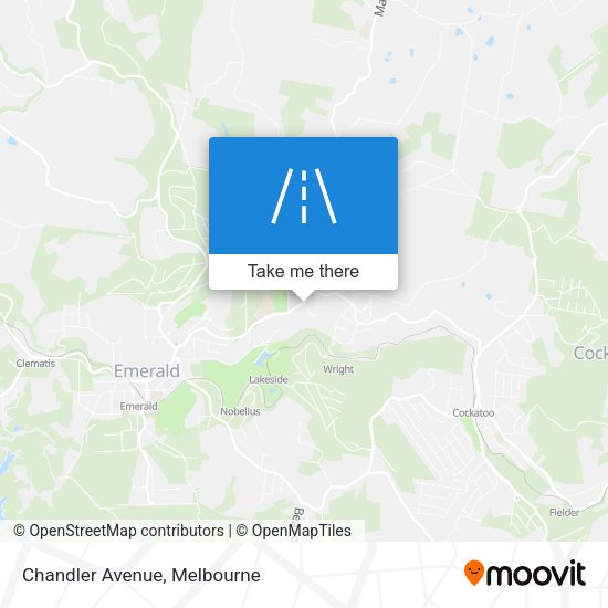 Chandler Avenue map