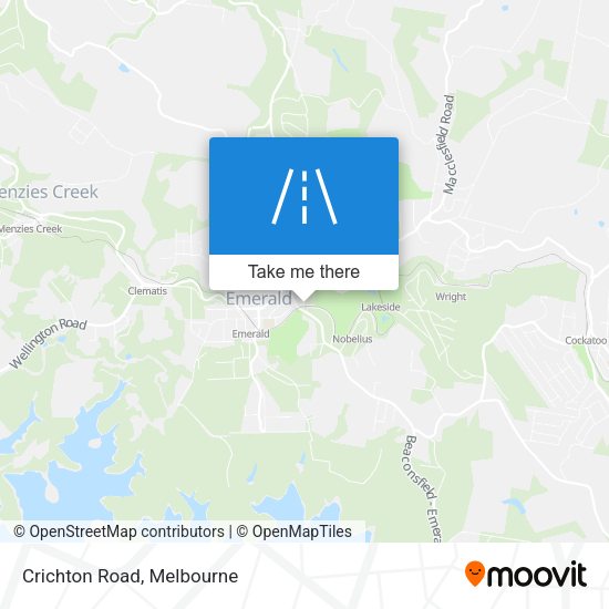 Crichton Road map