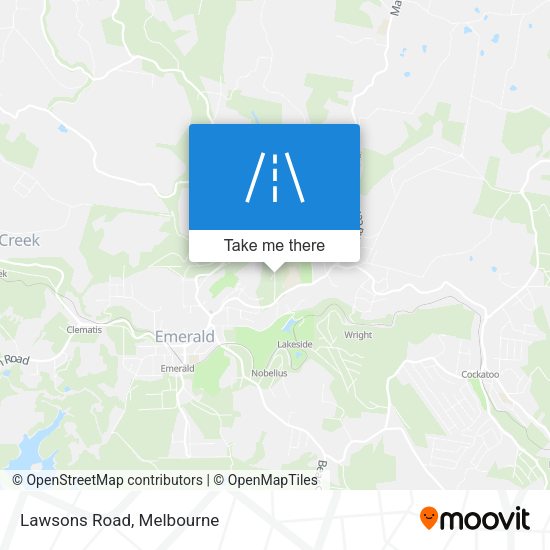 Lawsons Road map