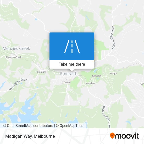 Madigan Way map