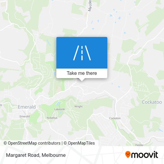 Margaret Road map
