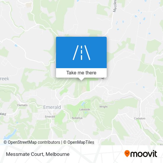 Messmate Court map