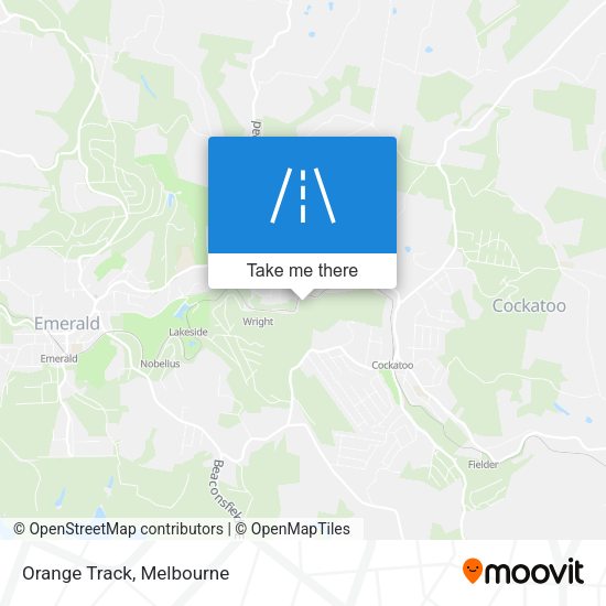 Orange Track map