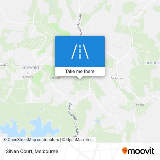 Silvan Court map