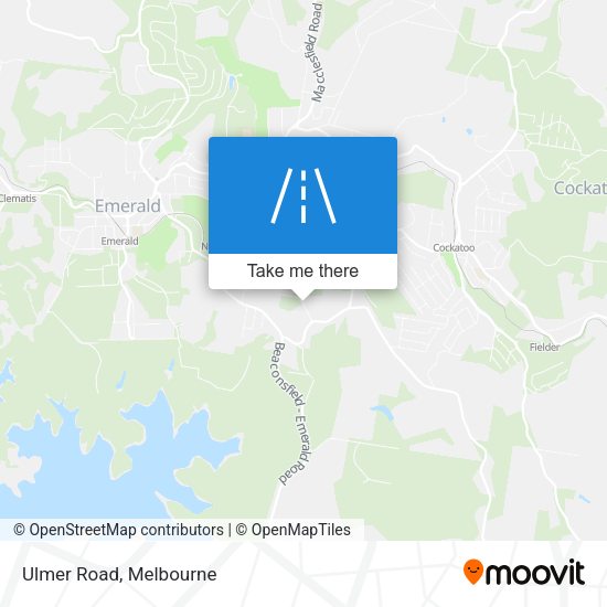 Ulmer Road map