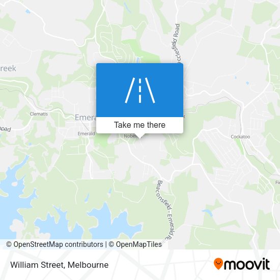 William Street map
