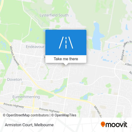 Armiston Court map