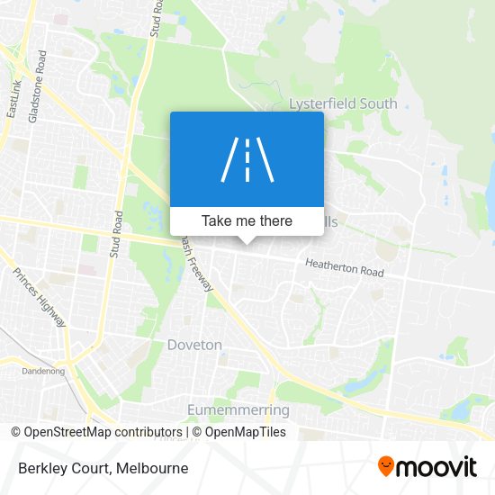 Berkley Court map