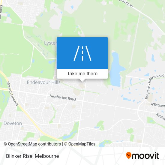 Blinker Rise map