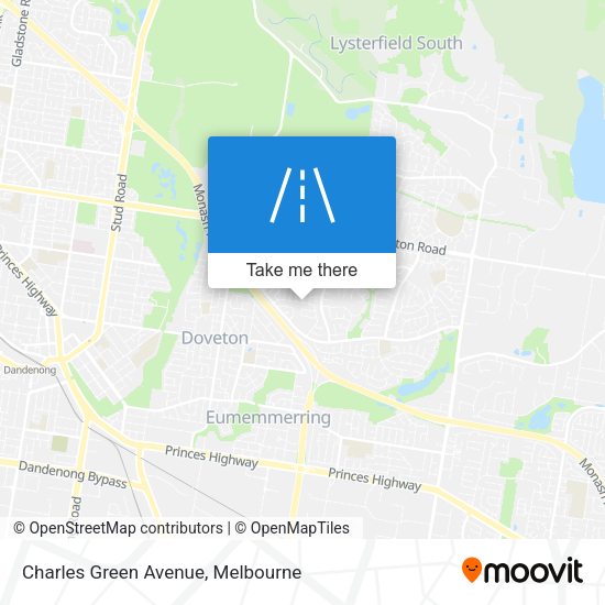 Charles Green Avenue map