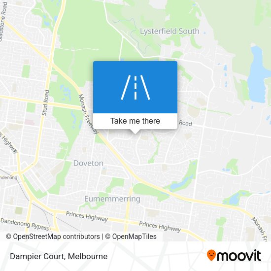 Dampier Court map