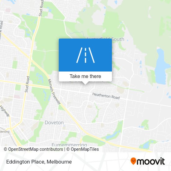 Eddington Place map