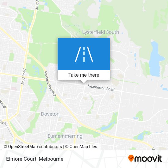 Elmore Court map