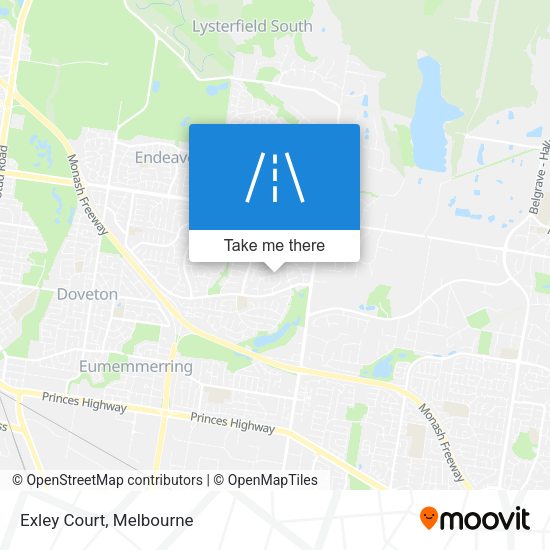 Exley Court map