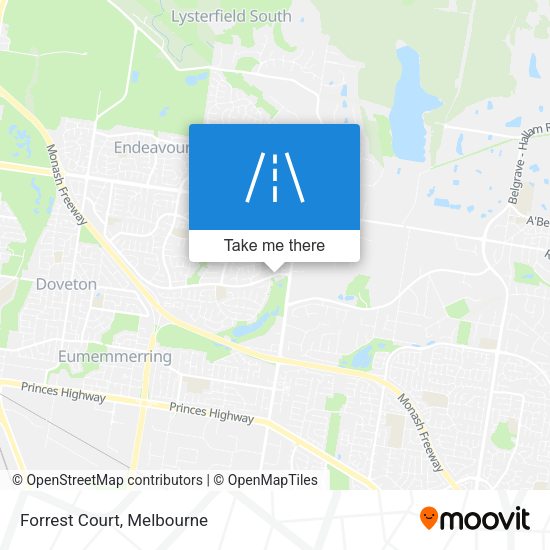 Forrest Court map