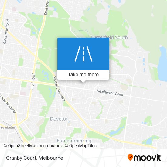 Granby Court map