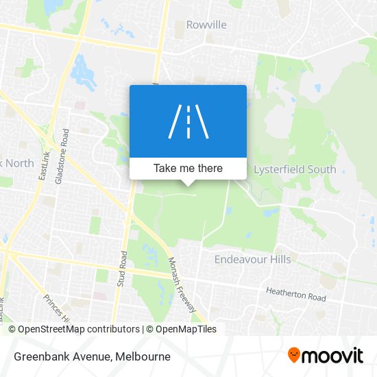 Greenbank Avenue map