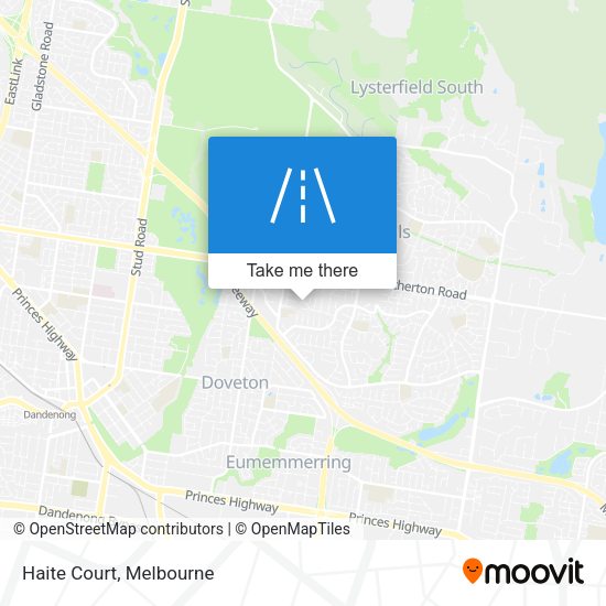 Haite Court map