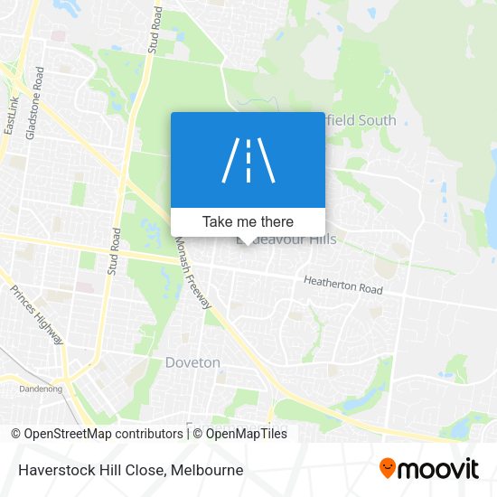 Haverstock Hill Close map