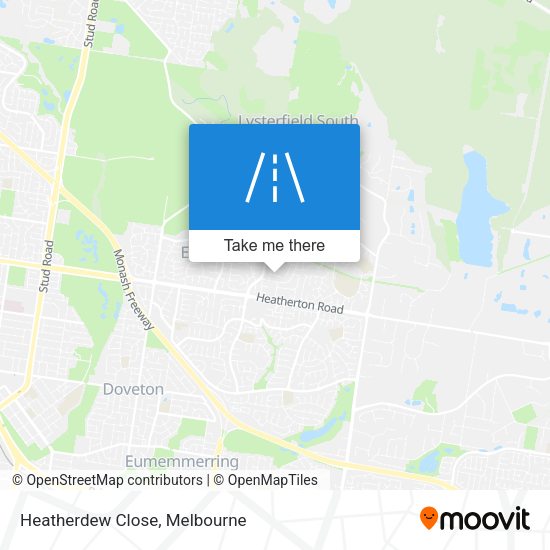 Heatherdew Close map