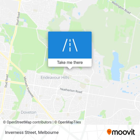 Inverness Street map