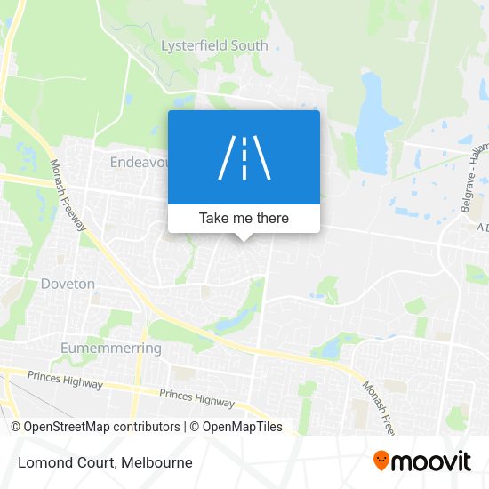 Lomond Court map