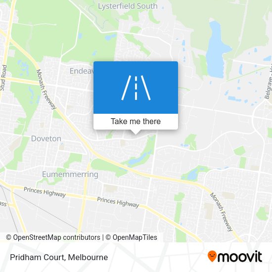Pridham Court map