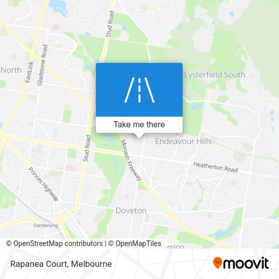 Rapanea Court map