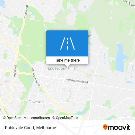 Robinvale Court map