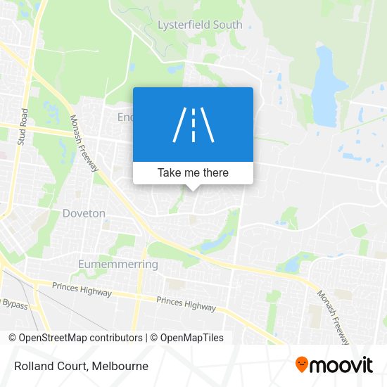Rolland Court map