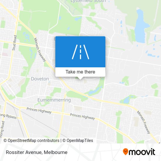 Rossiter Avenue map