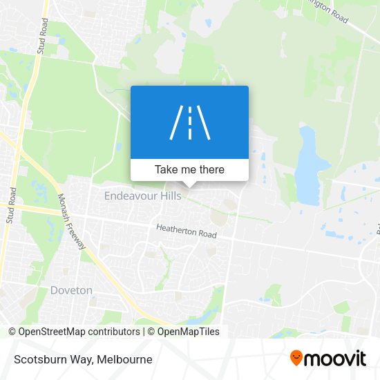 Scotsburn Way map